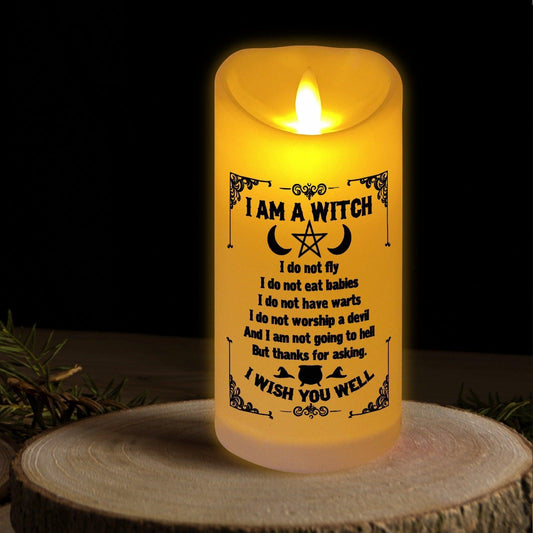 I'm a Witch Flameless LED Candle-MoonChildWorld