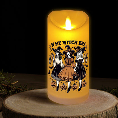 In My Witch Era Halloween Flameless LED Candle-MoonChildWorld
