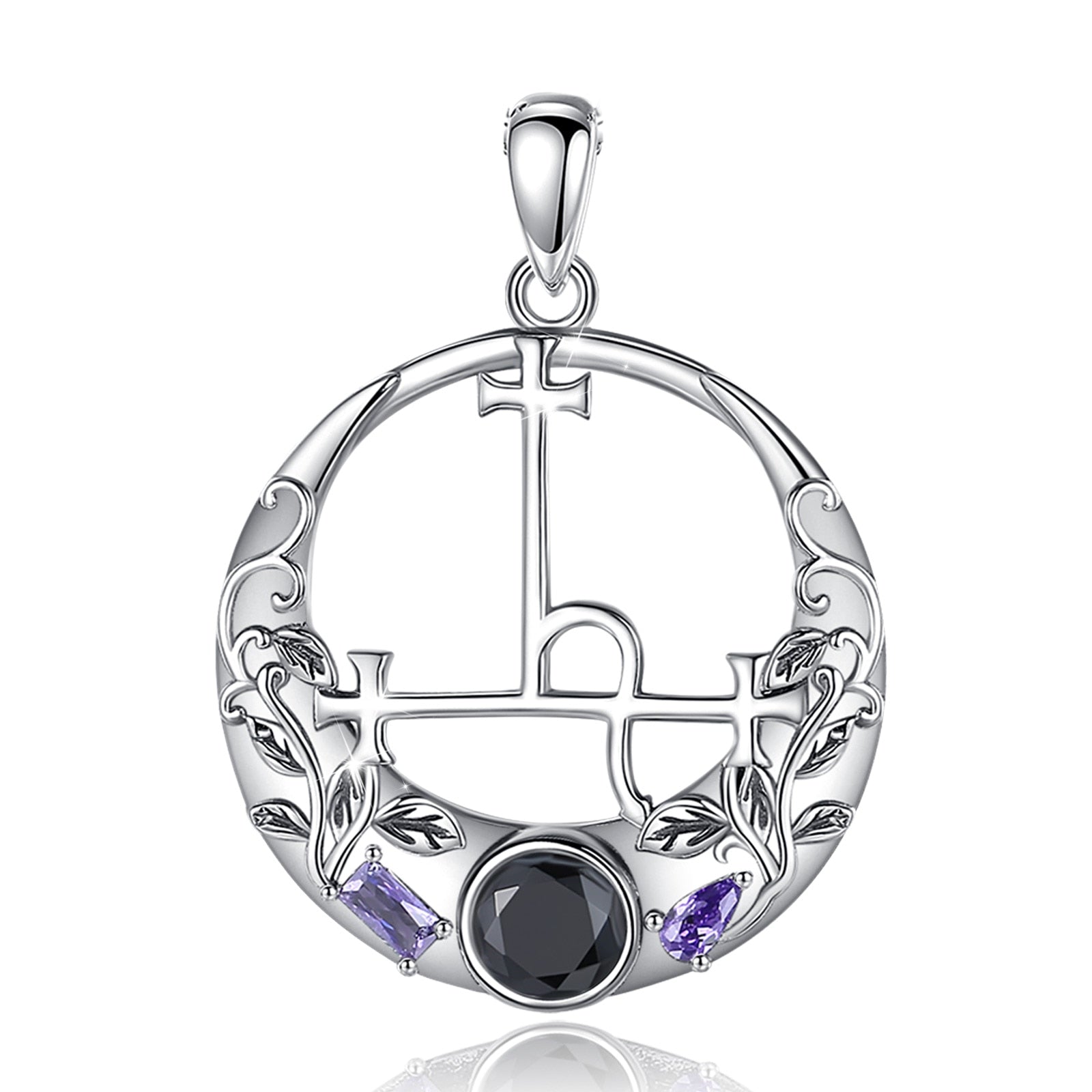 Lilith Sigil Wiccan Necklace-MoonChildWorld