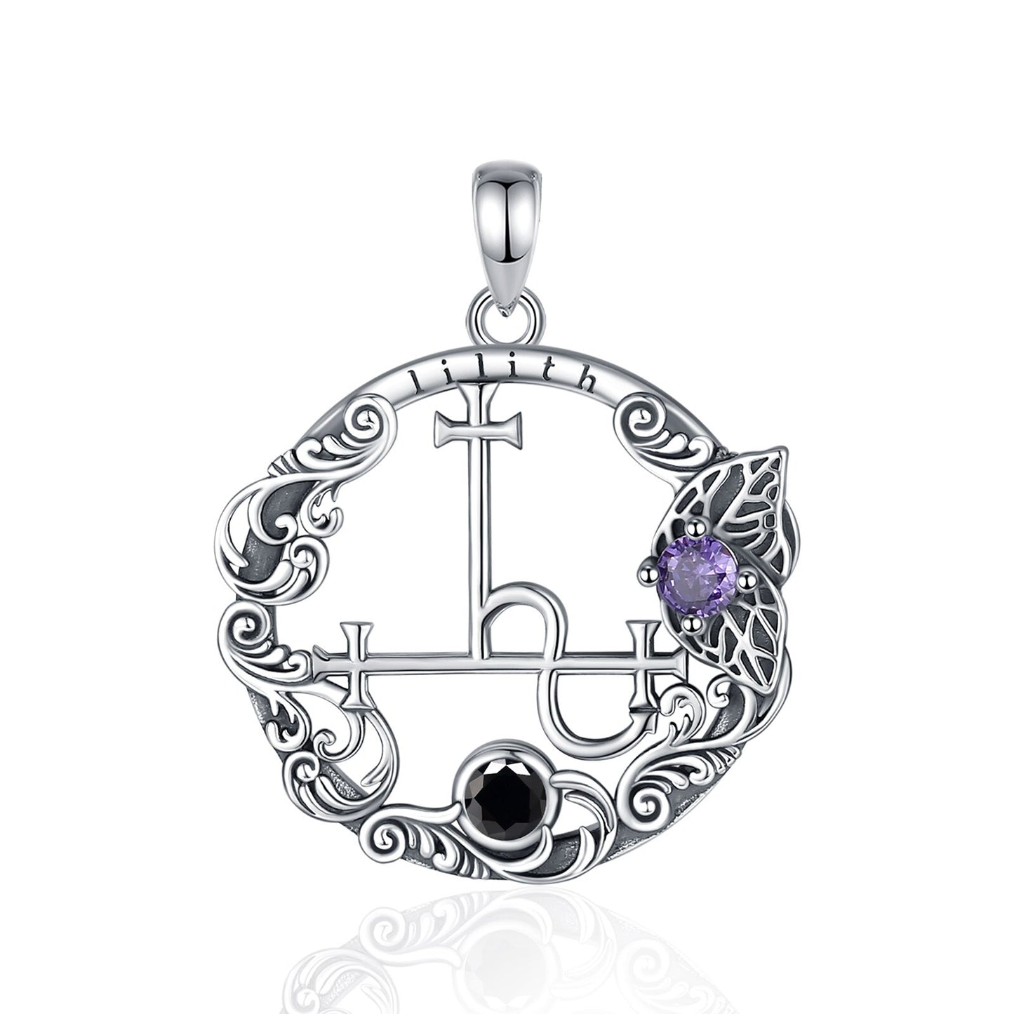 Lilith Sigil Witchcraft Necklace-MoonChildWorld