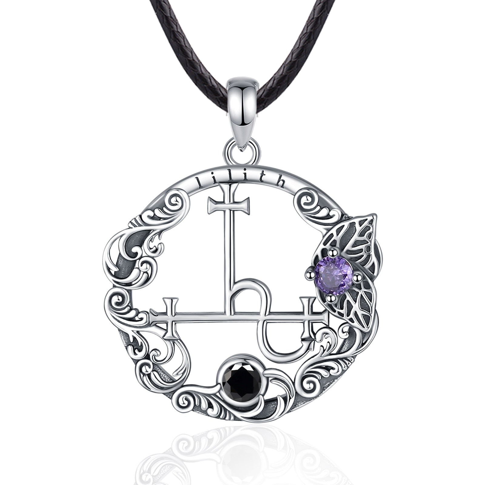 Lilith Sigil Witchcraft Necklace-MoonChildWorld