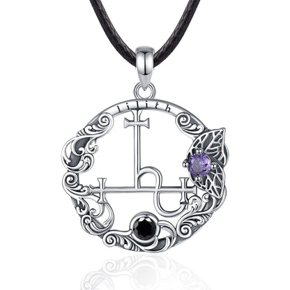 Lilith Sigil Witchcraft Necklace-MoonChildWorld