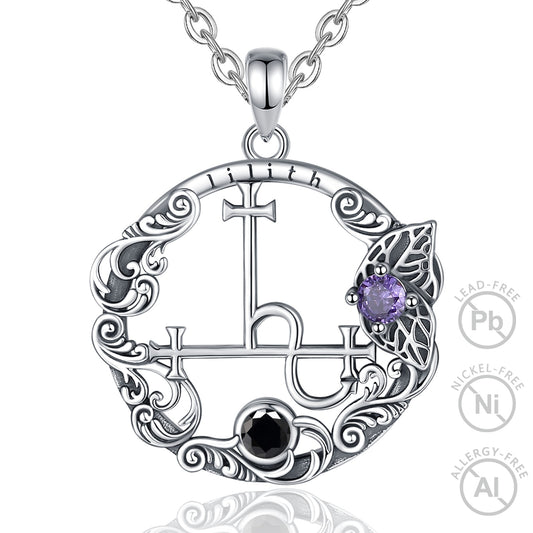 Lilith Sigil Witchcraft Necklace