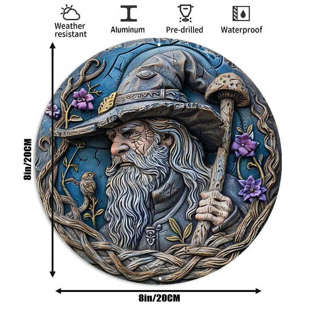 Magic Forest Wizard Metal Sign Witchy Decor-MoonChildWorld