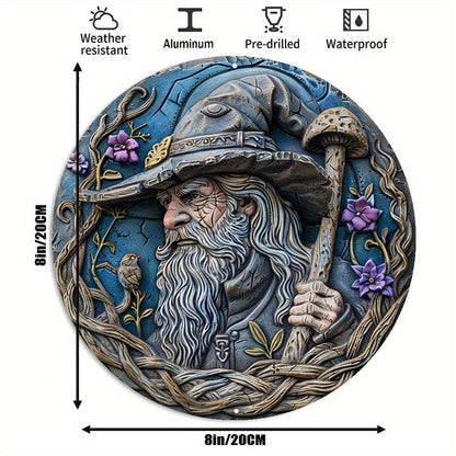Magic Forest Wizard Metal Sign Witchy Decor-MoonChildWorld