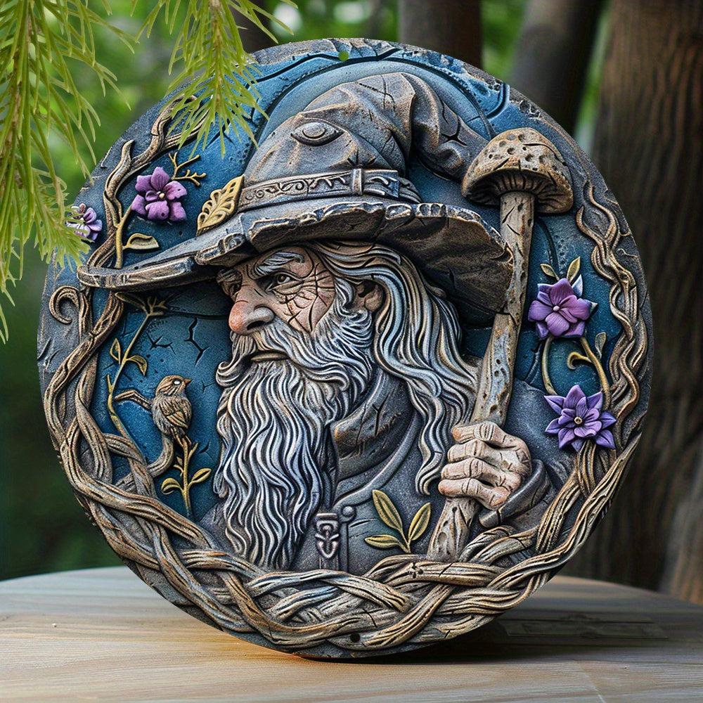 Magic Forest Wizard Metal Sign Witchy Decor-MoonChildWorld
