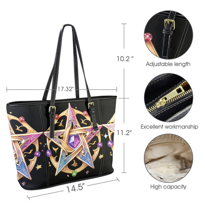 Magic Pentacle Pagan Tote Bag-MoonChildWorld