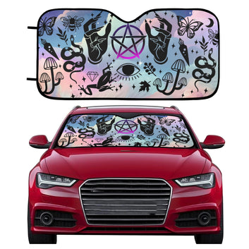 Magic hand Wicca Car Sun Shade-MoonChildWorld