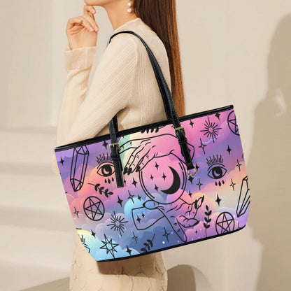 Magic things Witchy Tote Bag-MoonChildWorld