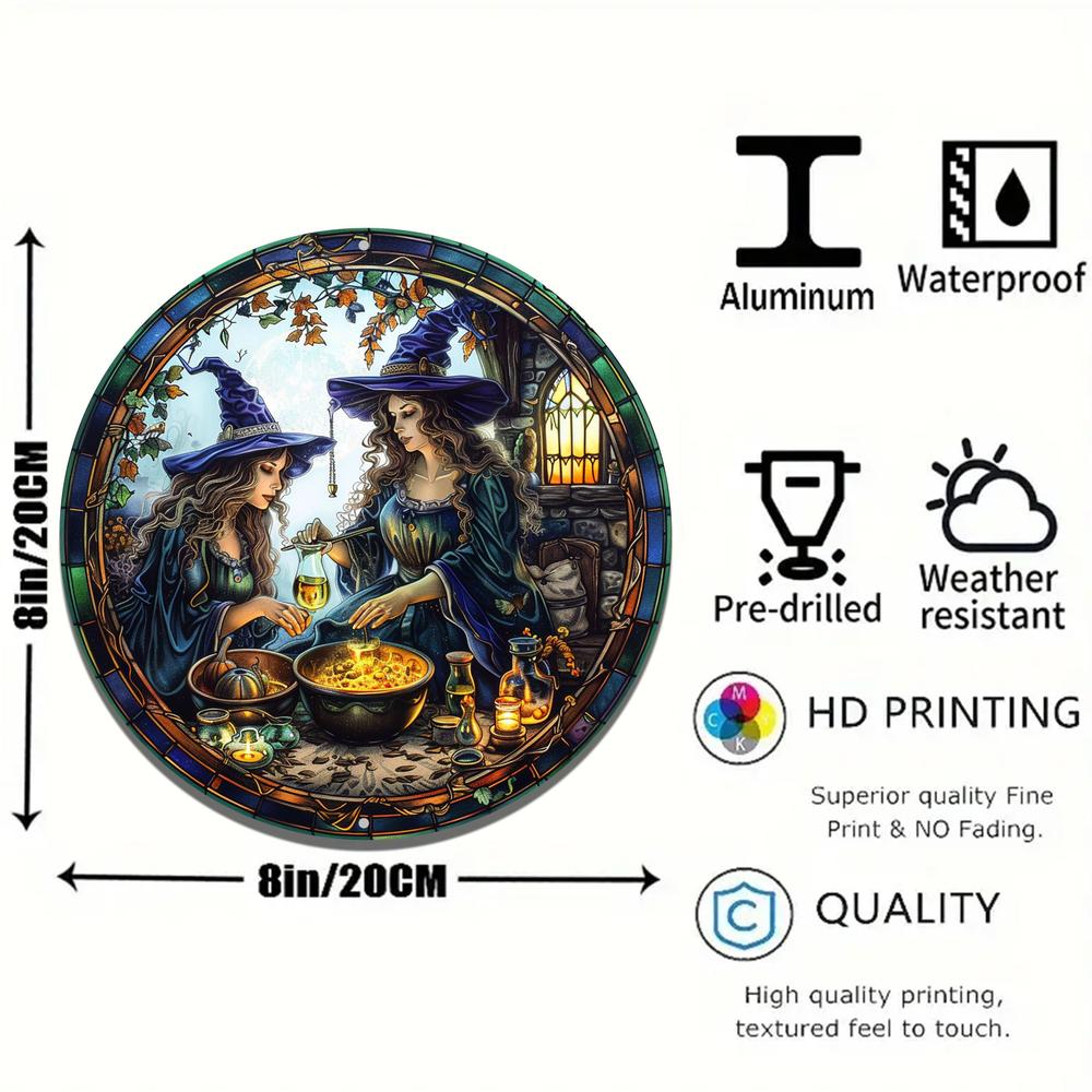 Magical Ambiance Witch Potion Metal Sign Halloween Home Decor-MoonChildWorld