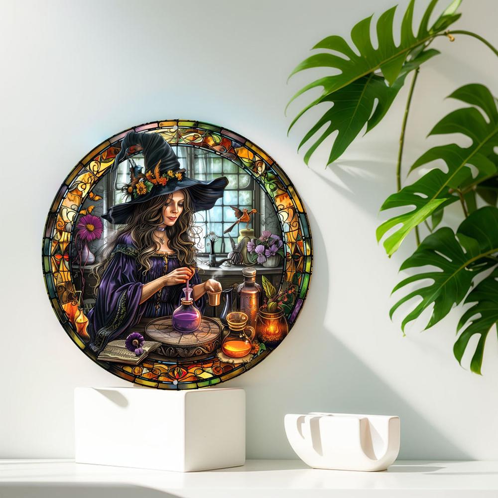 Witch Potion Metal Sign Halloween Home Decor-MoonChildWorld
