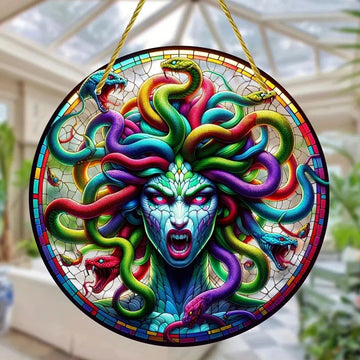 Medusa Suncatcher Gothic Acrylic Sign-MoonChildWorld