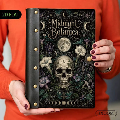 Midnight Skull Moth Journal - moth journal - MoonChildWorld