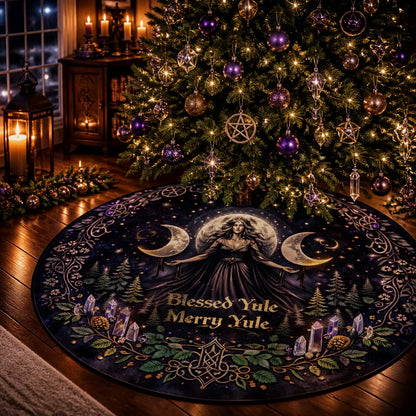 Moon Yule Tree Skirt – Pagan Witch Gothic Decor_mockup_2.webp
