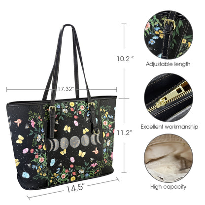 Moon phases Tote Bag-MoonChildWorld