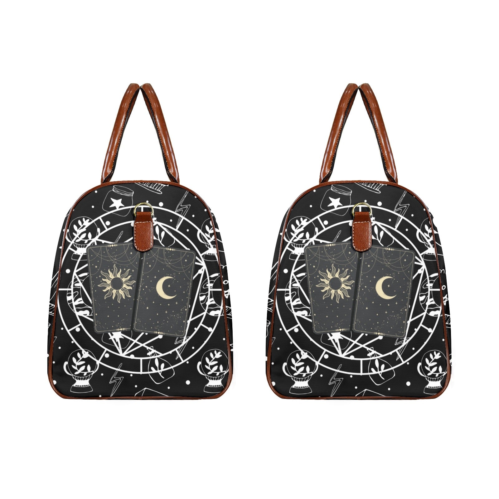 Mysteric Tarot Card Magic Witch Travel Bag-MoonChildWorld