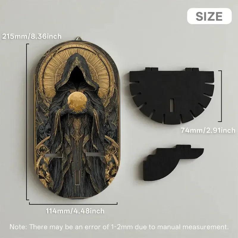 Mystic Wiccan Floating Shelves Pagan Altar Decor Witchy Decorative Wall Shelf-MoonChildWorld