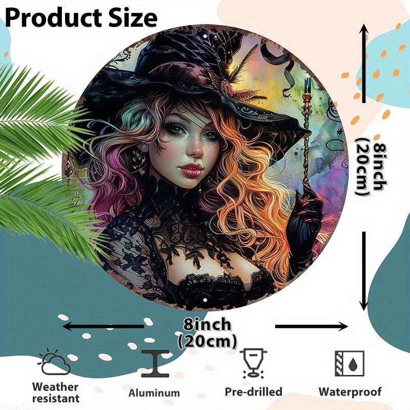 Mystic Witch Metal Sign Witchy Home Decor-MoonChildWorld