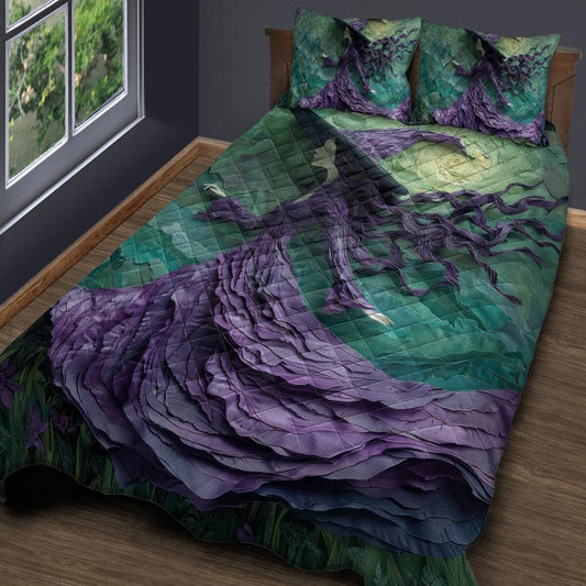 Mystic Witch Quilt Bedding Set-MoonChildWorld