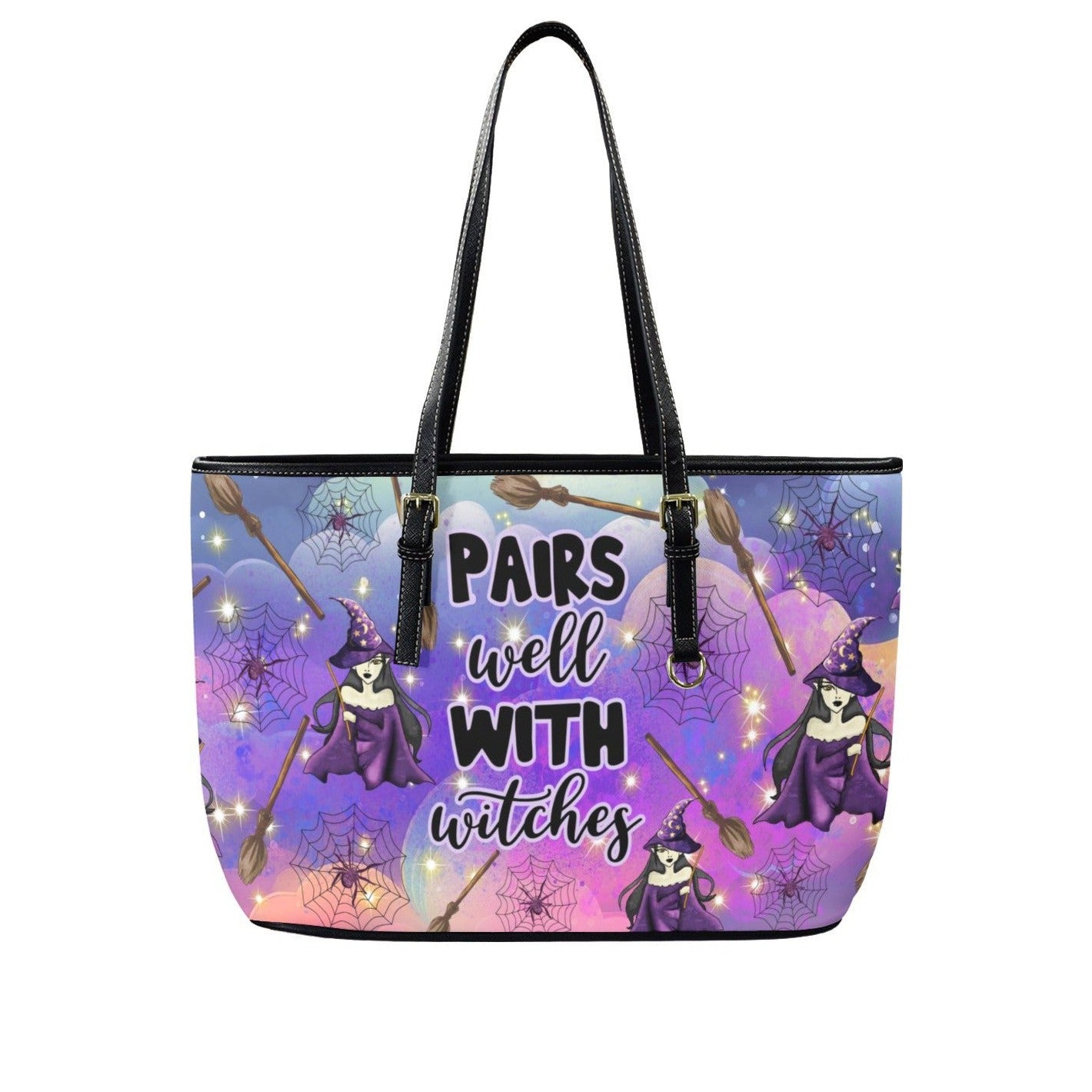 Mystic Witch Tote Bag-MoonChildWorld