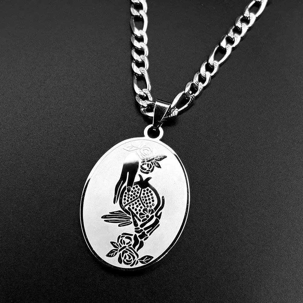 Mythology Fortune Goddess Pendant Necklace Goddess Greek Spiritual Jewelry-MoonChildWorld