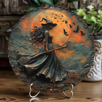 Occult Witch Metal Sign Halloween Home Decor-MoonChildWorld