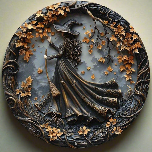 Occult Witch Metal Sign Magic Home Decor-MoonChildWorld