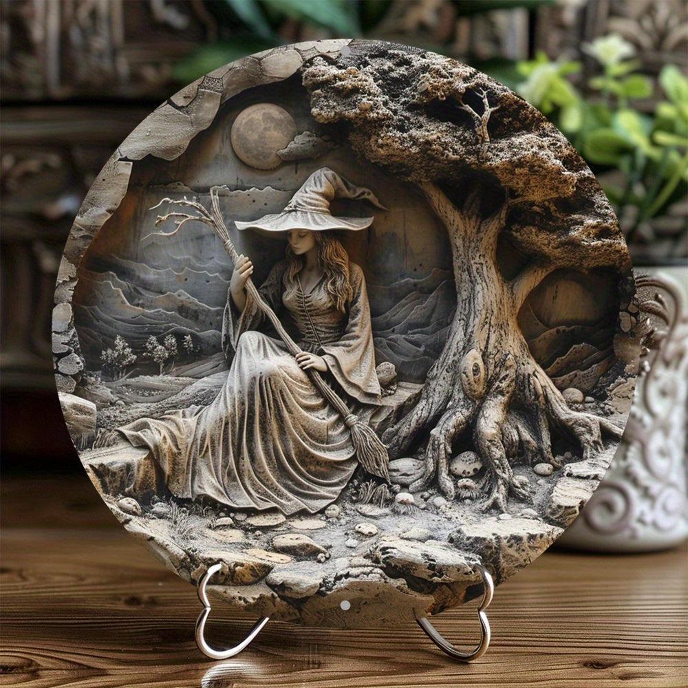 Occult Witch Metal Sign Mystic Home Decor-MoonChildWorld