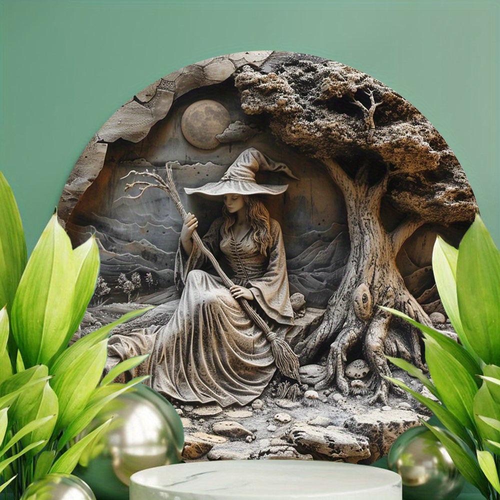 Occult Witch Metal Sign Mystic Home Decor-MoonChildWorld