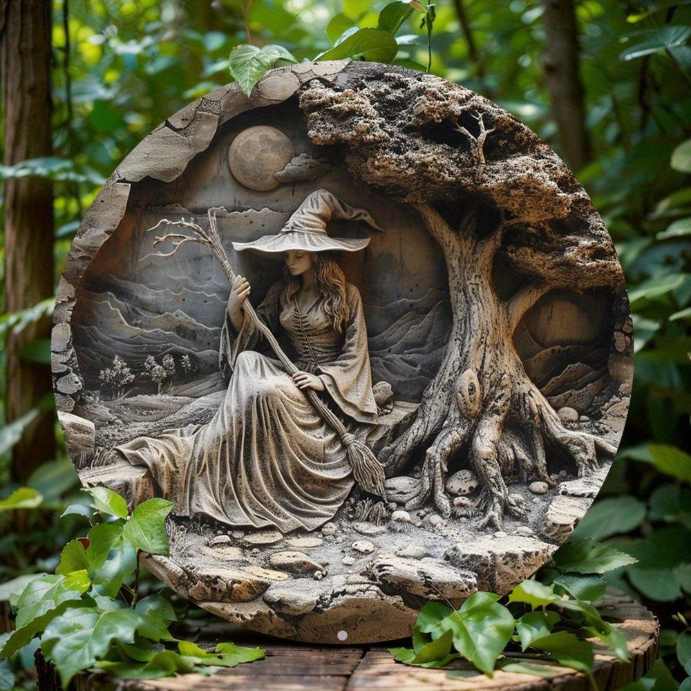 Occult Witch Metal Sign Mystic Home Decor-MoonChildWorld