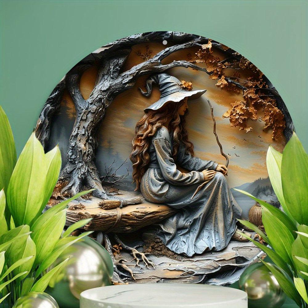 Occult Witch Metal Sign Mystical Home Decor-MoonChildWorld