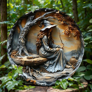 Occult Witch Metal Sign Mystical Home Decor-MoonChildWorld
