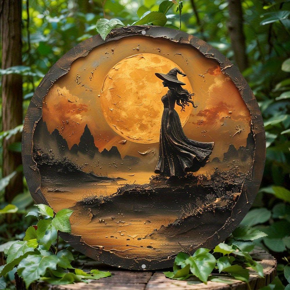 Occult Witch Metal Sign Mystical Home Decor-MoonChildWorld