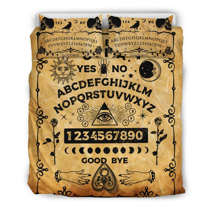 Ouija board witch Bedding Set-MoonChildWorld