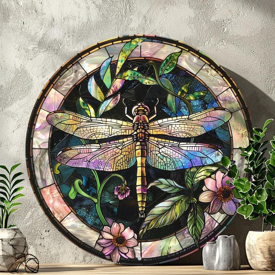 Dragonfly Metal Wall Art Dragonfly Metal for Insect Enthusiasts-MoonChildWorld