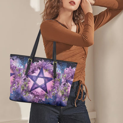 Pentacle Pagan Tote Bag-MoonChildWorld