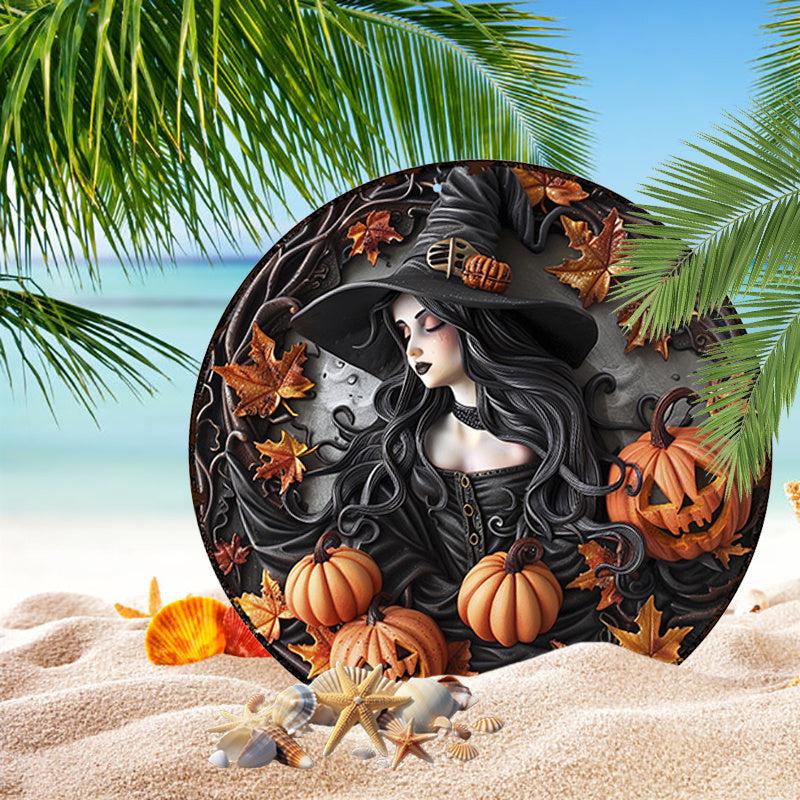 Pumpkin Halloween Metal Sign Gothic Witch Metal Sign-MoonChildWorld