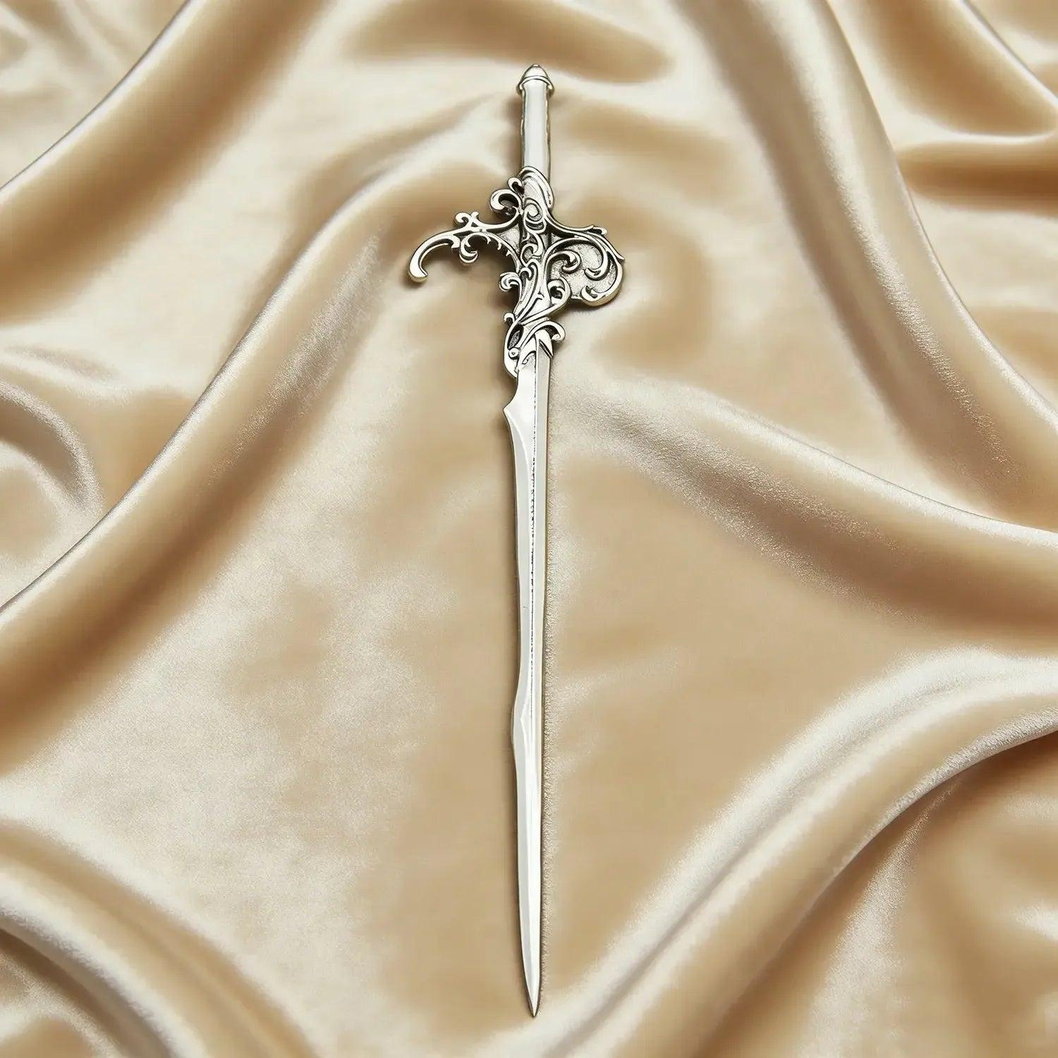 Retro Viking Trident Simulation Sword Hairpin Set Pagan Viking Hair Accessories-MoonChildWorld