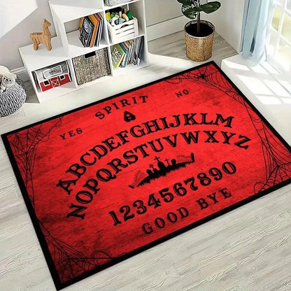Retro Witch Ouija Gothic Spirit Board Rug Ouija Board Carpet Home Decor-MoonChildWorld