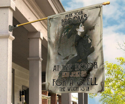 Rules of Witch Flag Halloween Decor-MoonChildWorld
