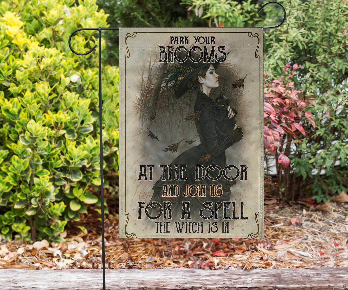Rules of Witch Flag Halloween Decor-MoonChildWorld