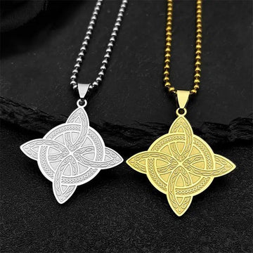 Pagan Wicca Jewelry Witch Knot Necklace Witchcraft Celtic Knot Necklace-MoonChildWorld