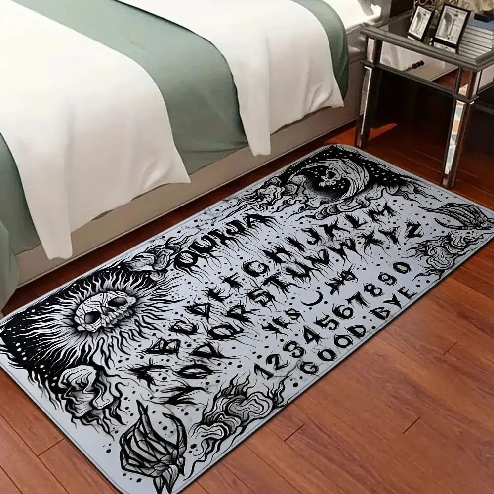 Ouija Tarot Witchcraft Gothic Area Rug-MoonChildWorld