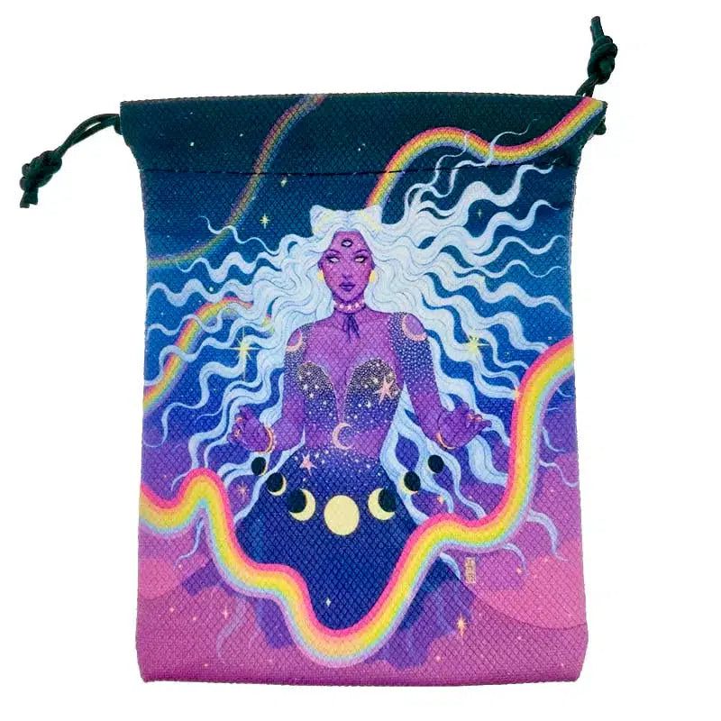 Mystic Velvet Tarot Card Witch Storage Bag Wicca Tarot Pouch-MoonChildWorld