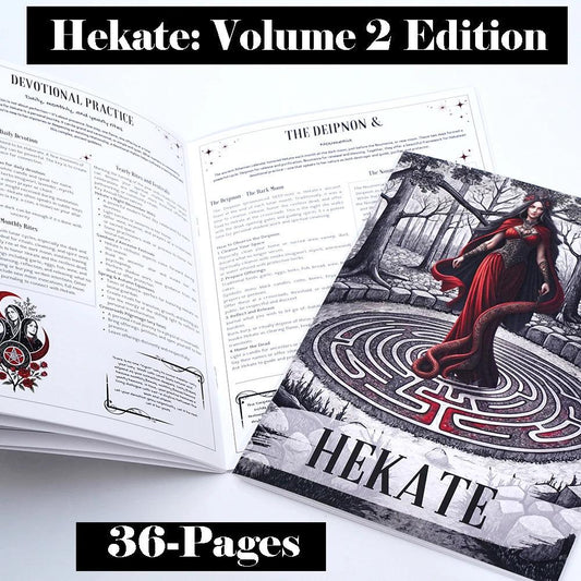 Greek Goddess Hekate Grimoire: Witchcraft Rituals & Spells Guidebook for Pagans and Witches