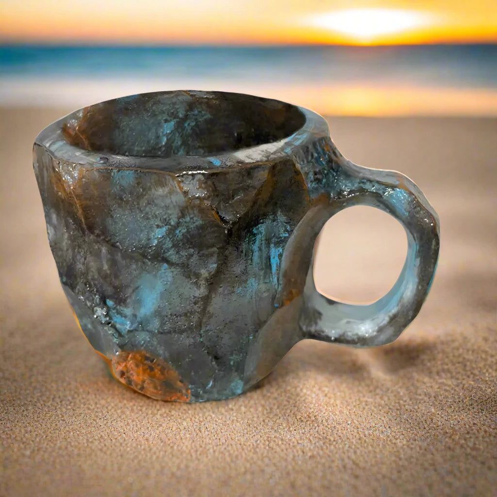 Mineral Crystal Coffee Mugs Natural Mineral Crystal Mug-MoonChildWorld