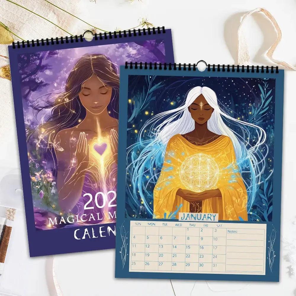 2026 Enchanted Mystic Wall Calendar Magical Calendar for Witch, Wicca, Pagan-MoonChildWorld