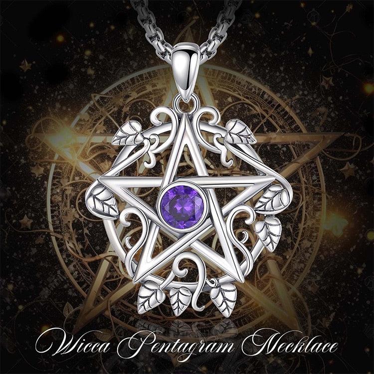 Wiccan 2024 star necklace