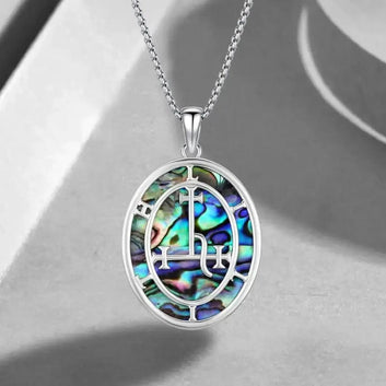 Goddess Lilith Necklace Sterling Silver Lilith Sigil and Sign Pendant Necklace Pagan Jewelry-MoonChildWorld