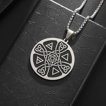 Celtic Knot Pentagram Necklace Witch Knot Witch Jewelry